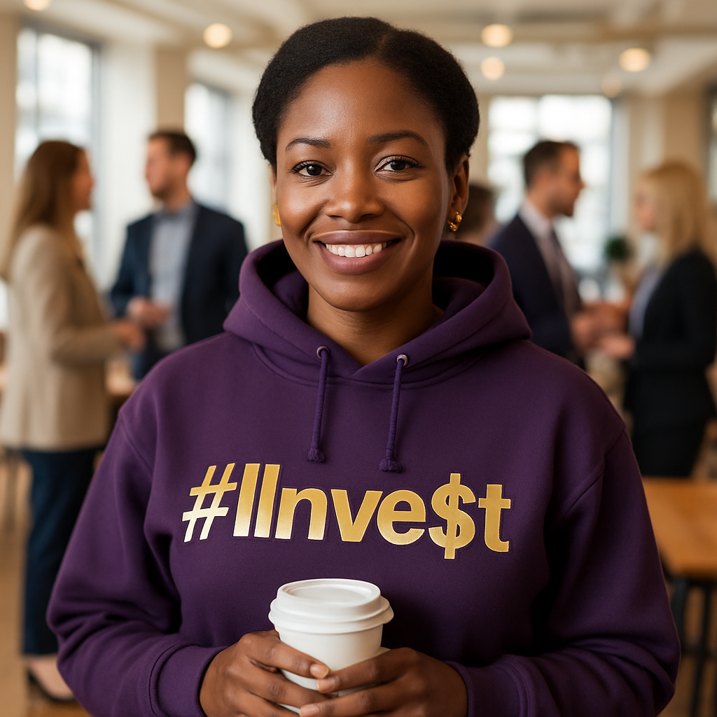 #IInvest Movement Sweatshirt - Empowering Financial Education
